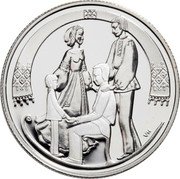 Canada 50 Cents The Sled 2001 Proof KM# 424 VH coin reverse Canada 50 Cents The Sled 2001 Proof KM# 424 VH coin reverse