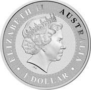 Australia 1 Dollar (Australian Kangaroo) ELIZABETH II AUSTRALIA 1 DOLLAR coin obverse Australia 1 Dollar (Australian Kangaroo) ELIZABETH II AUSTRALIA 1 DOLLAR coin obverse
