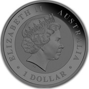 Australia 1 Dollar Australian Kookaburra (Antique finish Color) 2017 ELIZABETH II • AUSTRALIA • 1 DOLLAR • IRB coin obverse Australia 1 Dollar Australian Kookaburra (Antique finish Color) 2017 ELIZABETH II • AUSTRALIA • 1 DOLLAR • IRB coin obverse