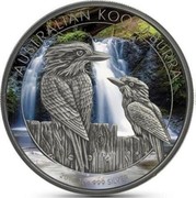 Australia 1 Dollar Australian Kookaburra (Antique finish Color) 2017 AUSTRALIAN KOOKABURRA 2017 1OZ 999 SILVER P coin reverse Australia 1 Dollar Australian Kookaburra (Antique finish Color) 2017 AUSTRALIAN KOOKABURRA 2017 1OZ 999 SILVER P coin reverse