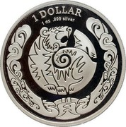Australia 1 Dollar Year of the Tiger 2010 1 DOLLAR 1 OZ .999 SILVER coin reverse Australia 1 Dollar Year of the Tiger 2010 1 DOLLAR 1 OZ .999 SILVER coin reverse