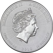 Australia 10 Dollars Koala and baby 2018 ELIZABETH II AUSTRALIA 10 DOLLARS 2018 10 OZ 9999 SILVER coin obverse Australia 10 Dollars Koala and baby 2018 ELIZABETH II AUSTRALIA 10 DOLLARS 2018 10 OZ 9999 SILVER coin obverse
