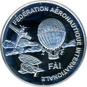Finland 10 Euro First World Air Games 1997 Proof X# 45 FÉDÉRATION AÉRONAUTIQUE INTERNATIONALE FAI coin obverse Finland 10 Euro First World Air Games 1997 Proof X# 45 FÉDÉRATION AÉRONAUTIQUE INTERNATIONALE FAI coin obverse