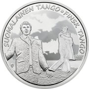 Finland 10 Euro Tango. Dreamland 2017 KM# 260 SUOMALAINEN TANGO FINSK TANGO coin obverse Finland 10 Euro Tango. Dreamland 2017 KM# 260 SUOMALAINEN TANGO FINSK TANGO coin obverse