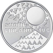 Finland 10€ Sami Culture 2018 Proof SUOMI FINLAND 10€ coin reverse
