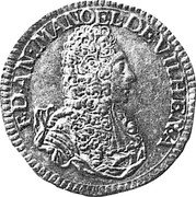 Malta 10 Zecchini Antonio Manoel de Vilhena 1722 KM# 177 F D AN MANOEL DE VILHENA coin obverse Malta 10 Zecchini Antonio Manoel de Vilhena 1722 KM# 177 F D AN MANOEL DE VILHENA coin obverse