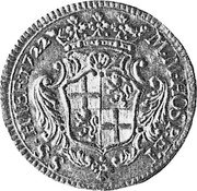 Malta 10 Zecchini Antonio Manoel de Vilhena 1722 KM# 177 S S HIEB M M HOSPET 1722 coin reverse Malta 10 Zecchini Antonio Manoel de Vilhena 1722 KM# 177 S S HIEB M M HOSPET 1722 coin reverse