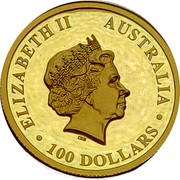 Australia 100 Dollars Wedge-tailed Eagle High Relief 2018 P Proof ELIZABETH II AUSTRALIA 100 DOLLARS IRB coin obverse Australia 100 Dollars Wedge-tailed Eagle High Relief 2018 P Proof ELIZABETH II AUSTRALIA 100 DOLLARS IRB coin obverse