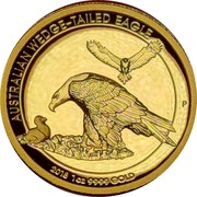 Australia 100 Dollars Wedge-tailed Eagle High Relief 2018 P Proof AUSTRALIAN WEDGE-TAILED EAGLE 2018 1 OZ 9999 GOLD coin reverse Australia 100 Dollars Wedge-tailed Eagle High Relief 2018 P Proof AUSTRALIAN WEDGE-TAILED EAGLE 2018 1 OZ 9999 GOLD coin reverse