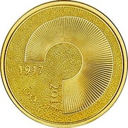 Finland 100 Euro Centenary of the country's independence 2017 1917 2017 coin obverse Finland 100 Euro Centenary of the country's independence 2017 1917 2017 coin obverse