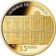 Malta 15 Euro Auberge De Provence 2013 AUBERGE DE PROVENCE 15 EURO NGB coin reverse Malta 15 Euro Auberge De Provence 2013 AUBERGE DE PROVENCE 15 EURO NGB coin reverse