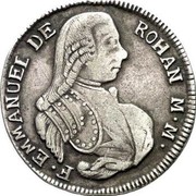 Malta 15 Tari Emmanuel de Rohan 1781 KM# 325 F.EMMANUEL DE ROHAN M∙M∙ coin obverse Malta 15 Tari Emmanuel de Rohan 1781 KM# 325 F.EMMANUEL DE ROHAN M∙M∙ coin obverse