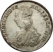 Malta 15 Tari Ferdinand von Hompesch 1798 KM# 344 F∙FERDINANDVS HOMPESCH M∙M∙ coin obverse Malta 15 Tari Ferdinand von Hompesch 1798 KM# 344 F∙FERDINANDVS HOMPESCH M∙M∙ coin obverse