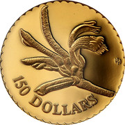 Australia 150 Dollars Mangles' Kangaroo Paw Flower 1997 Proof 150 DOLLARS HH coin reverse Australia 150 Dollars Mangles' Kangaroo Paw Flower 1997 Proof 150 DOLLARS HH coin reverse