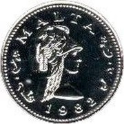 Malta 2 Cents 10th Anniversary of Decimalisation 1982 (U) KM# 58 MALTA 1982 coin obverse Malta 2 Cents 10th Anniversary of Decimalisation 1982 (U) KM# 58 MALTA 1982 coin obverse
