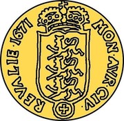 Estonia 2 Ducat 2 Dukat - Carl XI 1671 KM# 44 MON ∙ AVR ∙ CIV ∙ REVALIE ∙ 1671 coin reverse Estonia 2 Ducat 2 Dukat - Carl XI 1671 KM# 44 MON ∙ AVR ∙ CIV ∙ REVALIE ∙ 1671 coin reverse