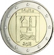 Malta 2 Euro Cultural Heritage 2018 2 EURO coin obverse