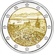 Finland 2 Euro Koli National Park 2018 FI Mint Set Proof 2 EURO coin obverse Finland 2 Euro Koli National Park 2018 FI Mint Set Proof 2 EURO coin obverse