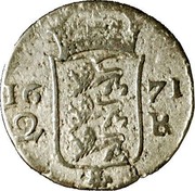 Estonia 2 Ore Carl XI 1671 KM# 40 16 - 71 2 - R coin reverse Estonia 2 Ore Carl XI 1671 KM# 40 16 - 71 2 - R coin reverse