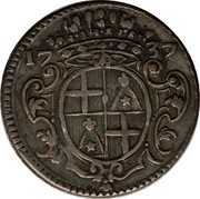 Malta 2 Scudi 1738 KM# 204.2 Standard Coinage 1737 coin reverse Malta 2 Scudi 1738 KM# 204.2 Standard Coinage 1737 coin reverse