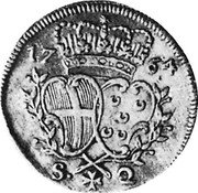 Malta 2 Scudi Emmanuel Pinto 1764 KM# 274 17 64 S 2 coin reverse Malta 2 Scudi Emmanuel Pinto 1764 KM# 274 17 64 S 2 coin reverse