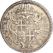 Malta 2 Scudi Emmanuel Pinto 1741 KM# 225.1 SEP∙ HIER∙ M∙M∙H∙ETS∙ 17 41 coin reverse Malta 2 Scudi Emmanuel Pinto 1741 KM# 225.1 SEP∙ HIER∙ M∙M∙H∙ETS∙ 17 41 coin reverse