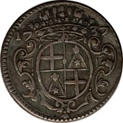 Malta 2 Scudi Ramon Despuig 1738 KM# 204.1 1737 coin reverse Malta 2 Scudi Ramon Despuig 1738 KM# 204.1 1737 coin reverse