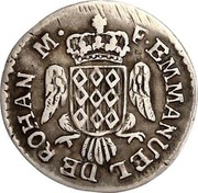 Malta 2 Tari Emmanuel de Rohan 1779 KM# 301.2 F.EMMANUEL DE ROHAN M. coin obverse Malta 2 Tari Emmanuel de Rohan 1779 KM# 301.2 F.EMMANUEL DE ROHAN M. coin obverse