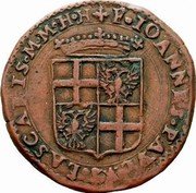 Malta 2 Tari Giovani Paolo Lascaris Castellar 1643 KM# 75 F IOANNES PAVLVS LASCARIS M M H H coin obverse Malta 2 Tari Giovani Paolo Lascaris Castellar 1643 KM# 75 F IOANNES PAVLVS LASCARIS M M H H coin obverse