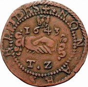 Malta 2 Tari Giovani Paolo Lascaris Castellar 1643 KM# 75 NON AES SED FIDES 1643 T Z coin reverse Malta 2 Tari Giovani Paolo Lascaris Castellar 1643 KM# 75 NON AES SED FIDES 1643 T Z coin reverse