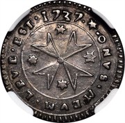 Malta 2 Tari Ramon Despuig 1737 KM# 201 ∙ONVS∙MEVM∙LEVE∙EST∙1737∙ coin reverse Malta 2 Tari Ramon Despuig 1737 KM# 201 ∙ONVS∙MEVM∙LEVE∙EST∙1737∙ coin reverse