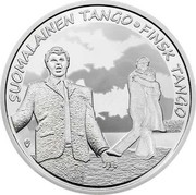 Finland 20 Euro Tango. Dreamland 2017 KM# 264 SUOMALAINEN TANGO FINSK TANGO coin obverse