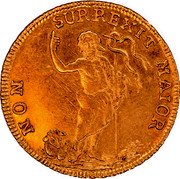 Malta 20 Scudi Ferdinand von Hompesch zu Bolheim 1778 Error KM# 334 NON SURREXIT MAIOR coin reverse Malta 20 Scudi Ferdinand von Hompesch zu Bolheim 1778 Error KM# 334 NON SURREXIT MAIOR coin reverse