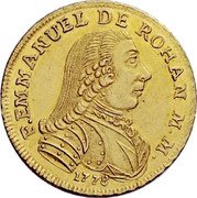 Malta 20 Scudi Emmanuel de Rohan 1778 KM# 312 F EMMANUEL DE ROHAN M M 1778 coin obverse Malta 20 Scudi Emmanuel de Rohan 1778 KM# 312 F EMMANUEL DE ROHAN M M 1778 coin obverse