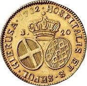Malta 20 Scudi Emmanuel de Rohan 1782 KM# 330 HOSPITALIS ET S∙SEPUL∙ HIERUSA∙ 1782 ∙ S. 20 coin reverse Malta 20 Scudi Emmanuel de Rohan 1782 KM# 330 HOSPITALIS ET S∙SEPUL∙ HIERUSA∙ 1782 ∙ S. 20 coin reverse