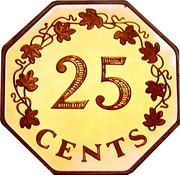 Malta 25 Cents 1st Anniversary of Republic 1975 Matte proof KM# 29 25 CENTS coin reverse Malta 25 Cents 1st Anniversary of Republic 1975 Matte proof KM# 29 25 CENTS coin reverse