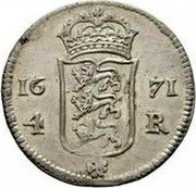Estonia 4 Ore Carl XI 1671 KM# 41 16 - 71 4 - R coin reverse Estonia 4 Ore Carl XI 1671 KM# 41 16 - 71 4 - R coin reverse