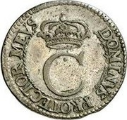 Estonia 4 Ore Carl XI 1672 LN KM# 4.4 DOMINVS ∙ PROTECTOR ∙ MEVS ∙ C coin obverse