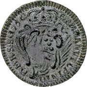 Malta 4 Tari Manuel Pinto de Fonseca 1756 KM# 251 F.EMMANVEL PINTO M M H S S 1756 coin reverse