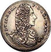 Malta 4 Tari Antonio Manoel de Vilhena 1724 KM# 170 DEVILHENA F∙D∙AN:MANOEL coin obverse Malta 4 Tari Antonio Manoel de Vilhena 1724 KM# 170 DEVILHENA F∙D∙AN:MANOEL coin obverse