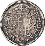 Malta 4 Tari Emmanuel Pinto 1741 KM# 220 M.M.H.ET S. SEP. HIER. 17 41 coin reverse