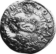 Malta 4 Tari KM# 97 Countermarked Coinage NON AES SAD FIDES 1641 T 4 coin obverse Malta 4 Tari KM# 97 Countermarked Coinage NON AES SAD FIDES 1641 T 4 coin obverse