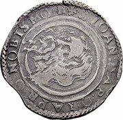 Malta 4 Tari (Nicolas Cotoner) KM# 102 S IOAN BAP ORA PRO NOBIS MO N coin reverse Malta 4 Tari (Nicolas Cotoner) KM# 102 S IOAN BAP ORA PRO NOBIS MO N coin reverse