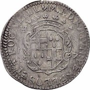 Malta 4 Tari Ramon Perellos y Roccaful 1697 KM# 132 F.D.RAMVN:PERELLOSET T ROCALLLVM. coin obverse Malta 4 Tari Ramon Perellos y Roccaful 1697 KM# 132 F.D.RAMVN:PERELLOSET T ROCALLLVM. coin obverse