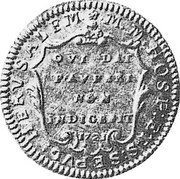 Malta 4 Zecchini Marcantonio Zondadari 1721 KM# 166 HERV SALEM M M HOSP ETS SEPVO ...1721 coin reverse Malta 4 Zecchini Marcantonio Zondadari 1721 KM# 166 HERV SALEM M M HOSP ETS SEPVO ...1721 coin reverse