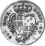 Malta 4 Zecchini Emmanuel Pinto (1741-1773) KM# 238 SEP HIER HOSPI ET S coin reverse Malta 4 Zecchini Emmanuel Pinto (1741-1773) KM# 238 SEP HIER HOSPI ET S coin reverse