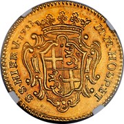 Malta 4 Zecchini Antonio Manoel de Vilhena 1723 KM# 176 M ∙ M ∙ HOSP : ET S ∙ S ∙ HIER V: 1723 coin reverse Malta 4 Zecchini Antonio Manoel de Vilhena 1723 KM# 176 M ∙ M ∙ HOSP : ET S ∙ S ∙ HIER V: 1723 coin reverse