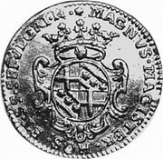 Malta 4 Zecchini (Marcantonio Zondadari) KM# 168.1 S ET SS SEPVLCRI H MAGNVS MAGISTER H coin reverse Malta 4 Zecchini (Marcantonio Zondadari) KM# 168.1 S ET SS SEPVLCRI H MAGNVS MAGISTER H coin reverse