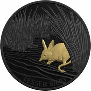 Australia 5 Dollars Echoes of Australian Fauna - Lesser Bilby 2019 LESSER BILBY coin reverse Australia 5 Dollars Echoes of Australian Fauna - Lesser Bilby 2019 LESSER BILBY coin reverse