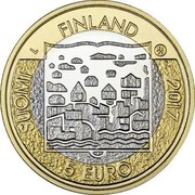Finland 5 Euro Carl Gustaf Emil Mannerheim 2017 SUOMI FINLAND 2017 5 EURO coin obverse Finland 5 Euro Carl Gustaf Emil Mannerheim 2017 SUOMI FINLAND 2017 5 EURO coin obverse